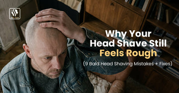 Why Your Head Shave Still Feels Rough (9 Bald Head Shaving Mistakes + Fixes)
