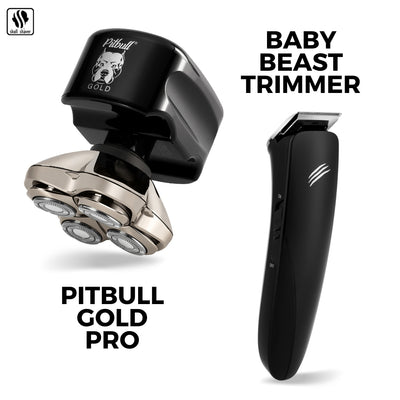 Pitbull Gold Pro and Baby Beast Trimmer