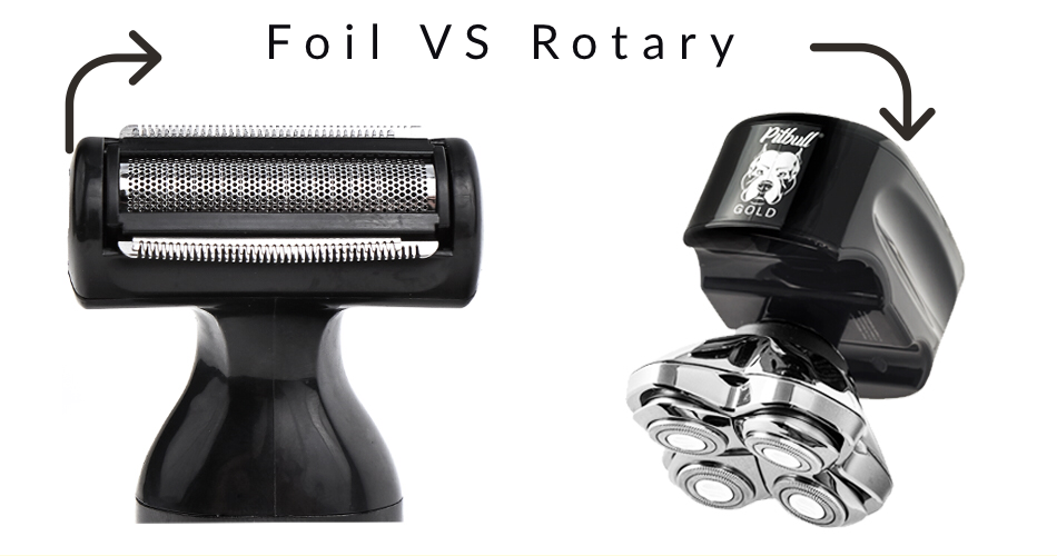 Foil Shaver vs. Rotary Shaver: Which one to choose? – Skull Shaver