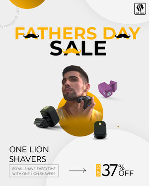 Skull shaver Fathers day sale. Get up to 60% off. Get shaving brush free on orders above $75. Get free shaving brush + manicure kit on orders above $150 