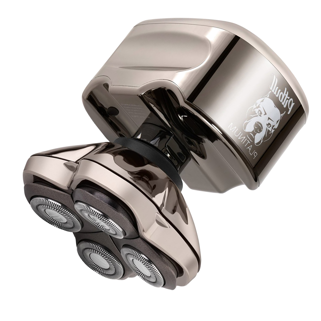 Pitbull Platinum PRO Head & Face Shaver | Skull Shaver