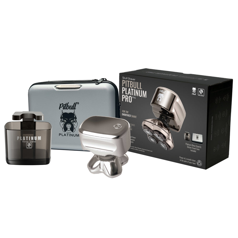 Pitbull Platinum PRO PX5 Head and Face Shaver | 2025 Version (with