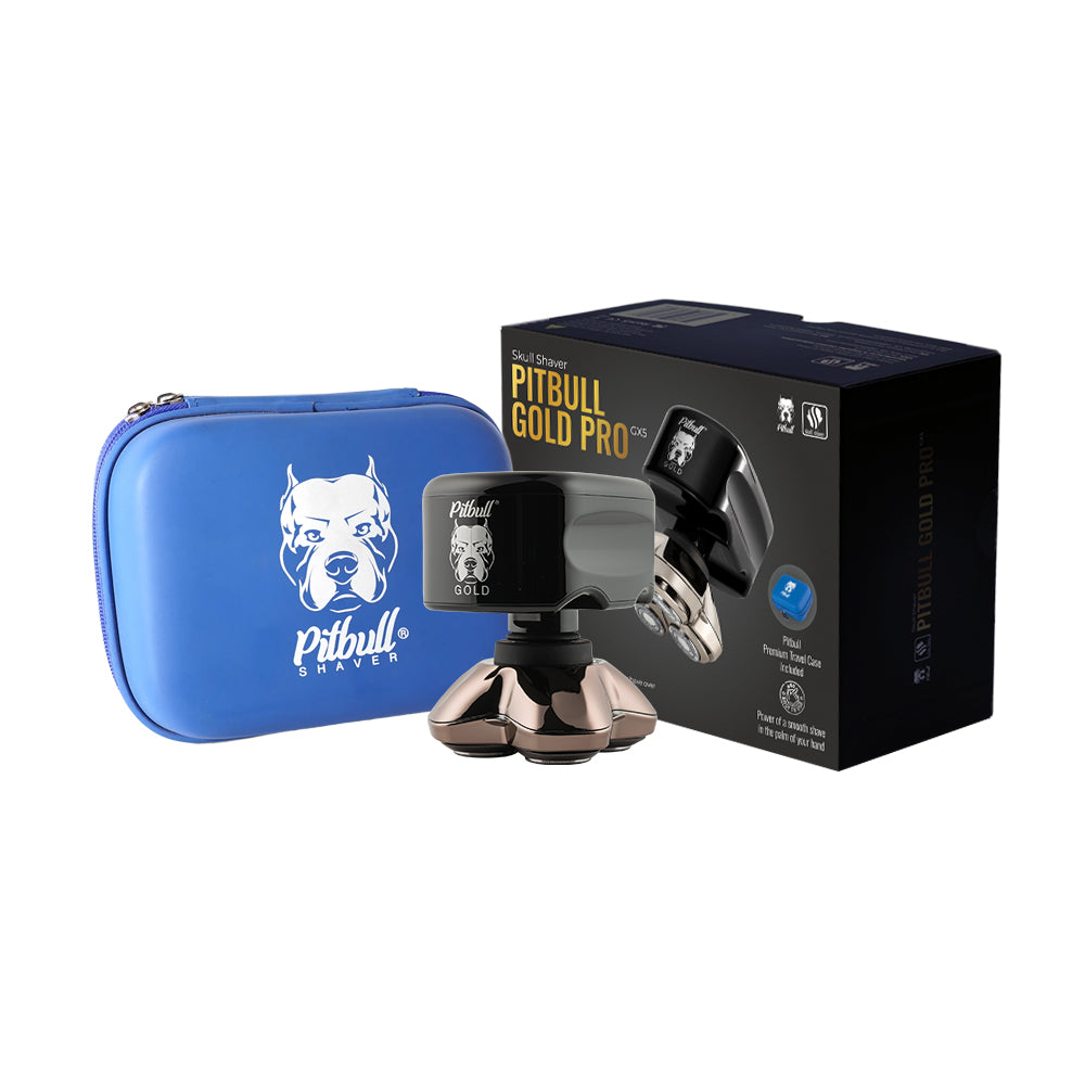 【ほぼ新品】ピットブル Gold PRO スカルシェーバー★2025年モデル Pitbull Gold PRO GX5 | 2025 Version (with Pitbull Travel Case