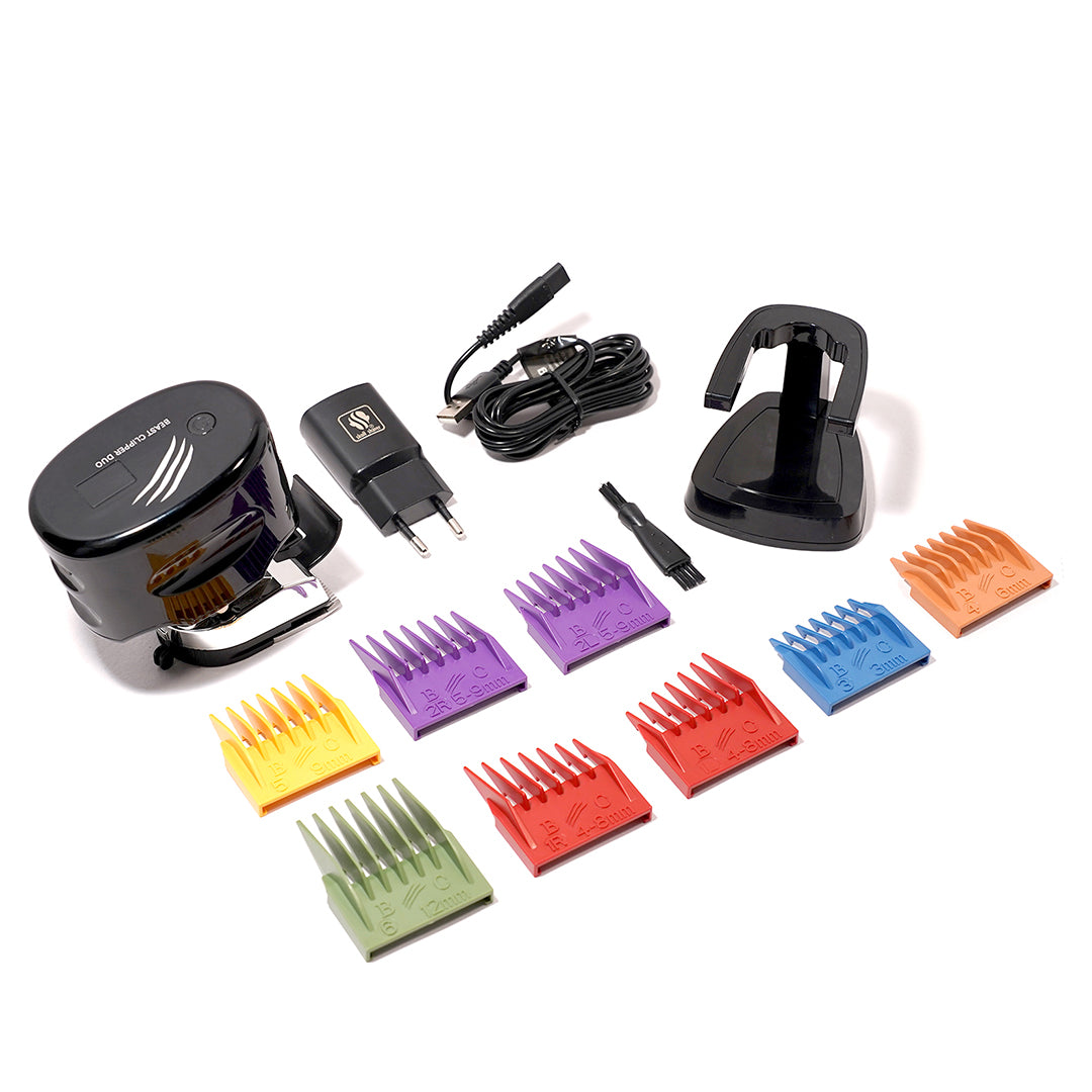 Bush Palm Razor Palm Shaver & Beast Clipper DUO Combo | Complete Head & Face Grooming ...