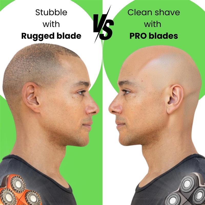 Rugged™ 4 Head Replacement Blade | Compatible with all SS Shavers