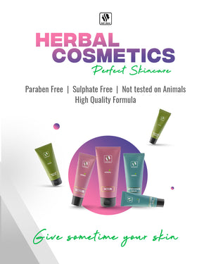  Herbal cosmetics: Perfect Skincare paraben free, sulphate free, not tested on animals, high-quality formula Gives some time to your skin.Click here to explore Herbal Balm, Scrub, and Shaving Cream Travel Kit