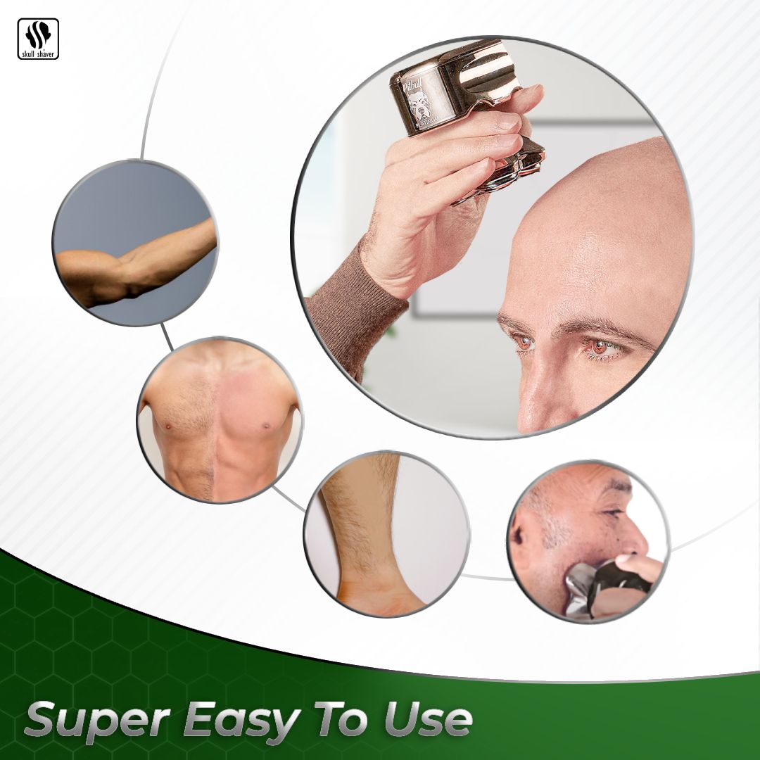 Pitbull Platinum PRO Electric Head and Face Shaver by Skull Shaver