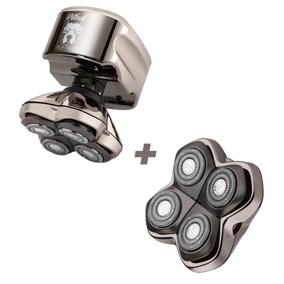 Pitbull Platinum PRO Electric Head and Face Shaver by Skull Shaver Pitbull Platinum PRO Electric Head and Face Shaver by Skull Shaver