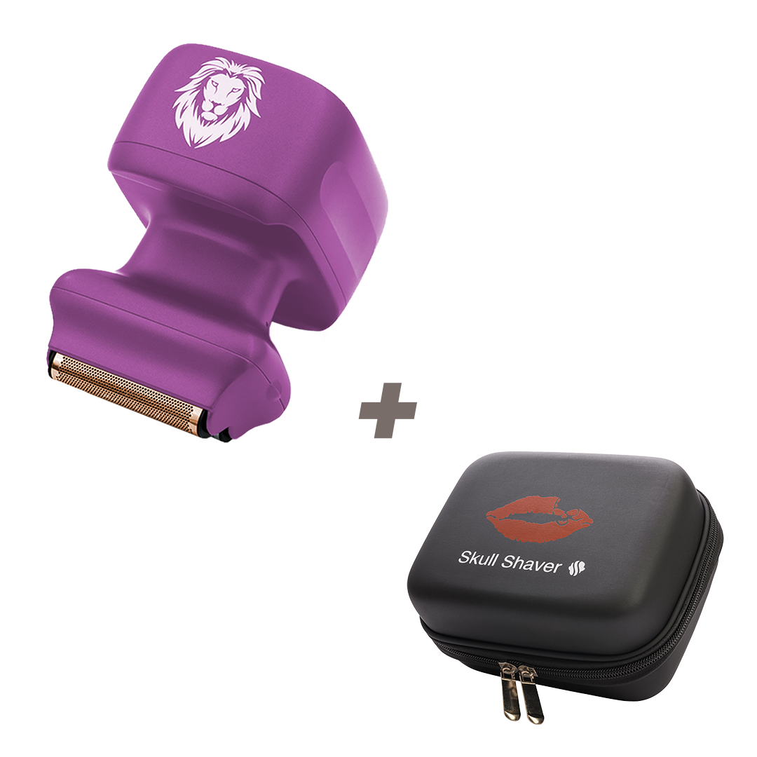 One Lion Purple PRO Foil shaver | Two foil options: Standard and
