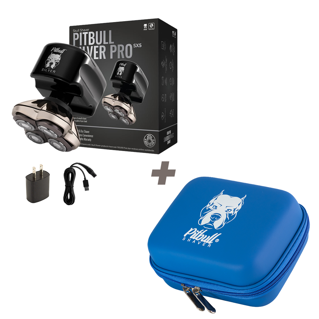 Pitbull Silver PRO SX5 | 2025 Version – Skull Shaver Pitbull Silver PRO SX5 | 2025 Version – Skull Shaver