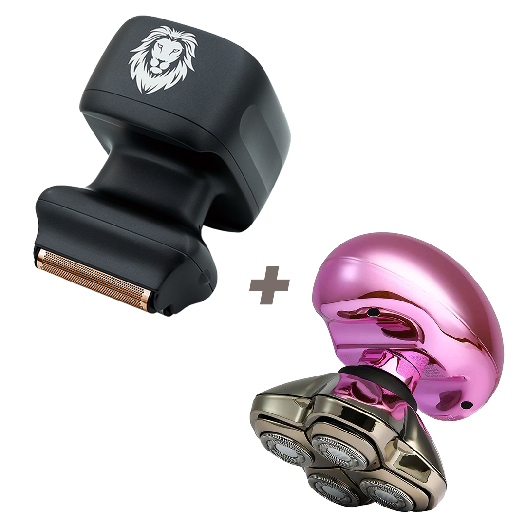 One Lion Gold PRO Foil shaver | Two foil options: Standard and