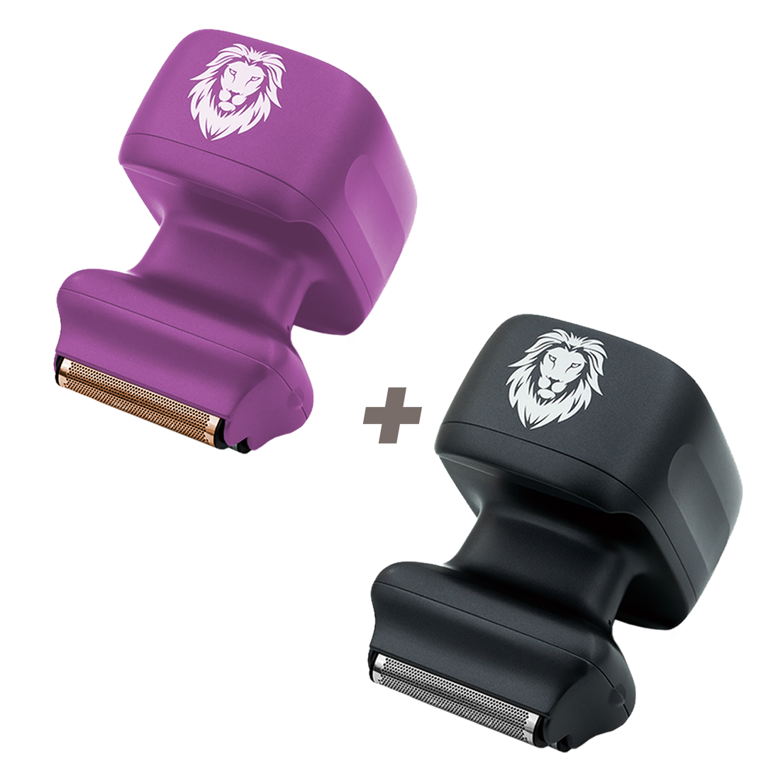 One Lion Purple PRO Foil shaver | Two foil options: Standard and