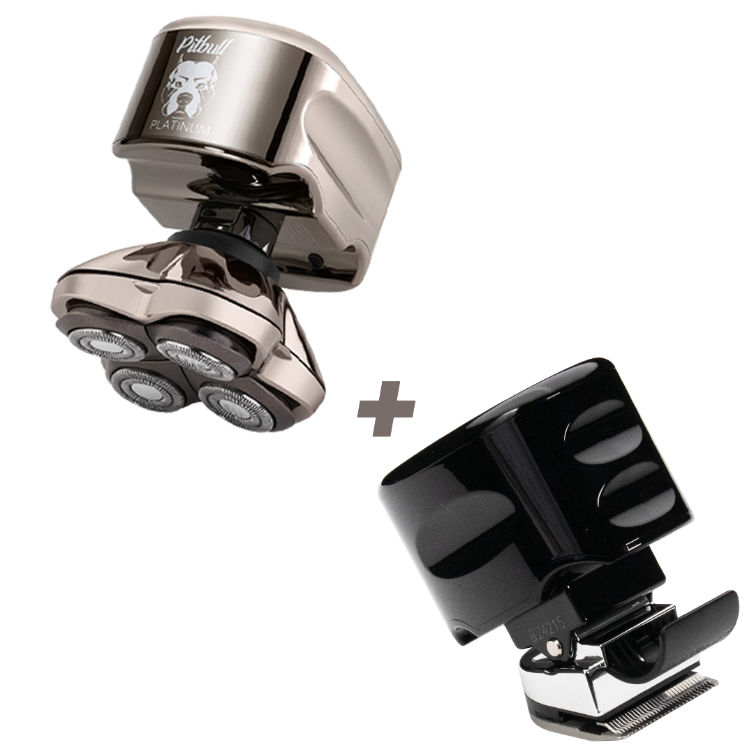 Pitbull Platinum PRO Electric Head and Face Shaver by Skull Shaver