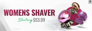 Skull shaver Early Bird sale. Get up to 15% off on purchases. Get free herbal grooming sample kit on orders above $49.