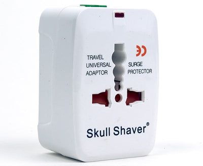 World Wide Travel Plug Adapter by Skull shaver